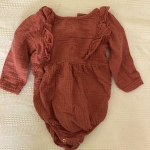 Girls Long Sleeve Onesie